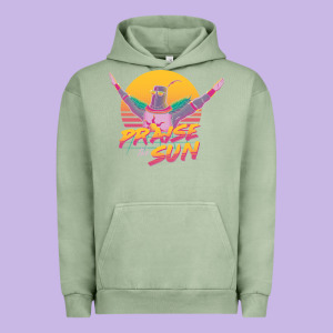Praise The Sun Urban Hoodie Designed By Lanvoart
