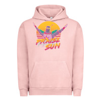 Pigment Salmon praise the sun Urban Hoodie - lanVoArt