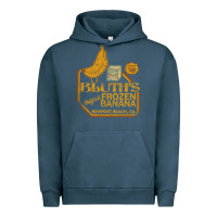 Pigment Midnight Navy retro distressed bluth's banana stand Urban Hoodie - lanVoArt