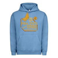 Pigment Pebble Blue retro distressed bluth's banana stand Urban Hoodie - lanVoArt