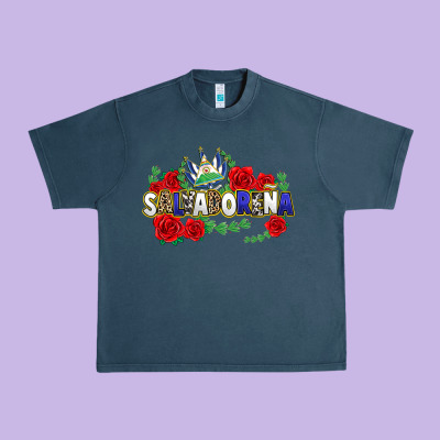Salvadorena Urban Heavy Tee Designed By Texasbilliewilder