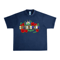 Navy salvadorena Urban Heavy Tee - texasbilliewilder