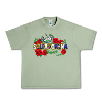 Oil Green salvadorena Urban Heavy Tee - texasbilliewilder