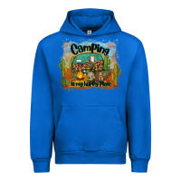 Cobalt camping is my happy place Urban Hoodie - BarkalooDesign