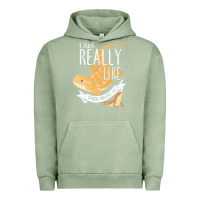 Pigment Oil Green bearded dragons i just really like bearded dragons Urban Hoodie - lanVoArt