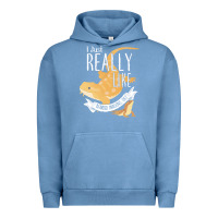 Pigment Pebble Blue bearded dragons i just really like bearded dragons Urban Hoodie - lanVoArt