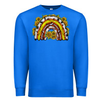 True Royal sunflower sports rainbow Premium Sweatshirt - RacoonDesign