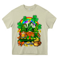 Mossy st. patricks gnomes truck with rainbow Heavy Core Tee - BundleAndBundleShop