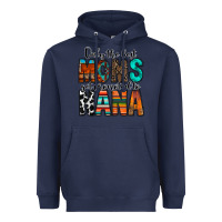 Navy only the best moms get promoted to nana Heavyweight Hoodie - RacoonDesign