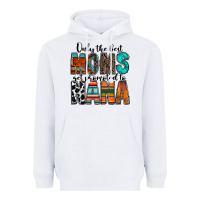 White only the best moms get promoted to nana Heavyweight Hoodie - RacoonDesign