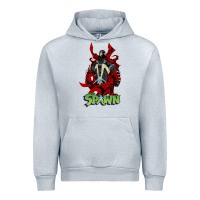 Heather Grey spawn Urban Hoodie - lanVoArt