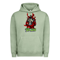 Pigment Oil Green spawn Urban Hoodie - lanVoArt