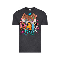 Vintage Black Afro woman nail boss Vintage Tee - RanaPortraitStore