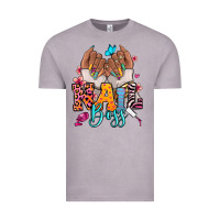 Vintage Zinc Afro woman nail boss Vintage Tee - RanaPortraitStore