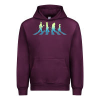 Mauve Wine wizard of oz abbey brick road Urban Hoodie - lanVoArt