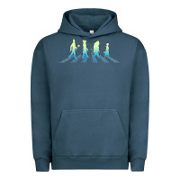 Pigment Midnight Navy wizard of oz abbey brick road Urban Hoodie - lanVoArt