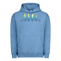 Pigment Pebble Blue wizard of oz abbey brick road Urban Hoodie - lanVoArt