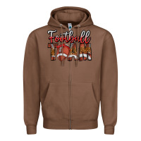 Chestnut football team Zipper Hoodie - CowhideDigitalArt