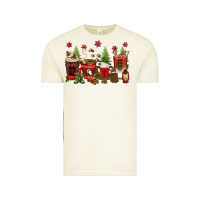 Christmas Coffee Cups Vintage Tee | Teevron