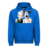 Cobalt the man with his dog taking selfie w.a.l.l.a.c.e Urban Hoodie - lanVoArt