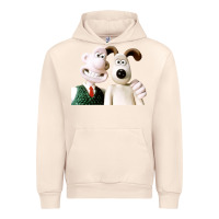 Sandshell the man with his dog taking selfie w.a.l.l.a.c.e Urban Hoodie - lanVoArt