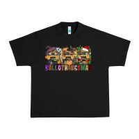 Black hallothanksmas Urban Heavy Tee - texasbilliewilder