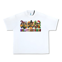 White hallothanksmas Urban Heavy Tee - texasbilliewilder