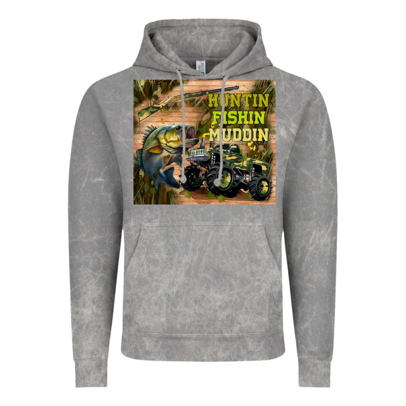 Huntin Fishin Muddin Vintage Hoodie by TumblerDesignByShophia | Teevron