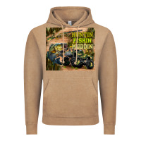 Vintage Coffee huntin fishin muddin Vintage Hoodie - TumblerDesignByShophia