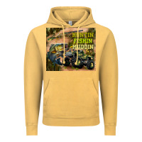 Vintage Mustard huntin fishin muddin Vintage Hoodie - TumblerDesignByShophia
