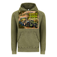 Vintage Olive huntin fishin muddin Vintage Hoodie - TumblerDesignByShophia