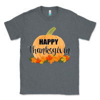 Charcoal Heather Happy Thanksgiving Classic Tee - Bettercallsaul