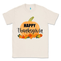 Natural Happy Thanksgiving Classic Tee - Bettercallsaul