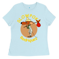 Baby Blue slowpoke rodriguez fresh design Ladies Tee - lanVoArt