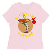 Bubblegum Pink slowpoke rodriguez fresh design Ladies Tee - lanVoArt