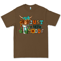 Cacao just a little moody coffee cup long haired cow Premium Tee - Jasminsmagicworld