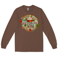 Chestnut pumpkin spice and livin my best life Long Sleeve Tee - CowGirlArtShop