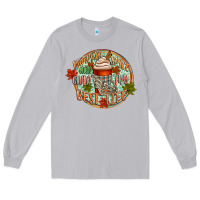 Moon Dust pumpkin spice and livin my best life Long Sleeve Tee - CowGirlArtShop
