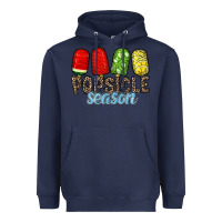 Navy popsicle season Heavyweight Hoodie - RacoonDesign