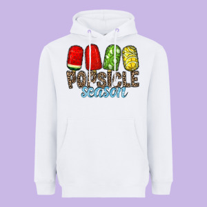 Popsicle Season Heavyweight Hoodie Designed By Racoondesign