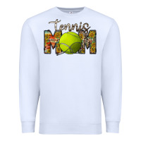 White tennis mom Premium Sweatshirt - RacoonDesign