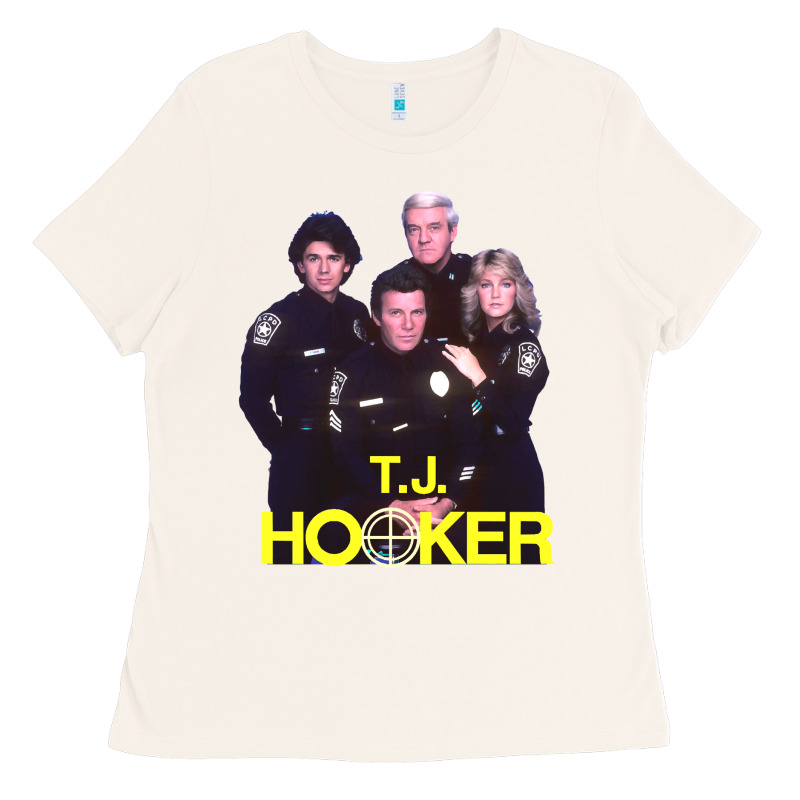 T. J. Hooker Ladies Tee by lanVoArt | Teevron