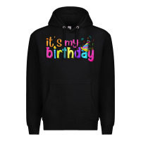Black it's my birthday Premium Hoodie - BundleAndBundleShop
