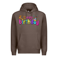 Coffee it's my birthday Premium Hoodie - BundleAndBundleShop