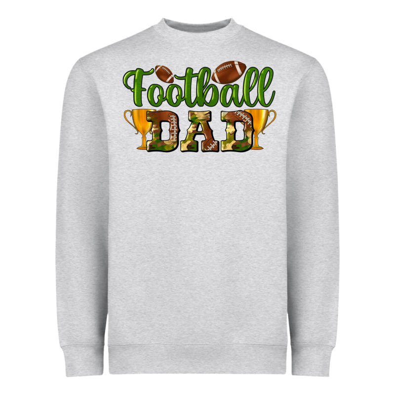 Football Dad Heavyweight Sweatshirt by BundleAndBundleShop | Teevron
