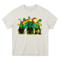 St. Patrick's Afro Gnomies With Rainbow Heavy Core Tee | Teevron