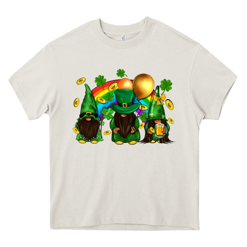 St. Patrick's Afro Gnomies With Rainbow Heavy Core Tee by BundleAndBundleShop | Teevron