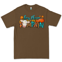 Cacao Western Hey There Pumpkin Premium Tee - LillyAllenDesigns