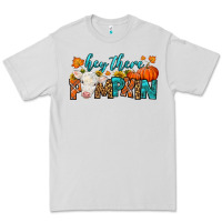 Dove Grey Western Hey There Pumpkin Premium Tee - LillyAllenDesigns