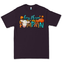 Plum Western Hey There Pumpkin Premium Tee - LillyAllenDesigns